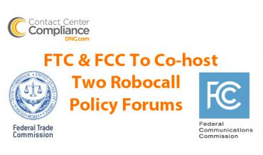 FTC & FCC Robocall Forums Announced