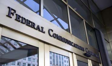 The Entrance to the FCC's headquarters