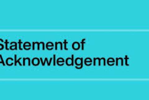 The Essence of Acknowledgment Statement