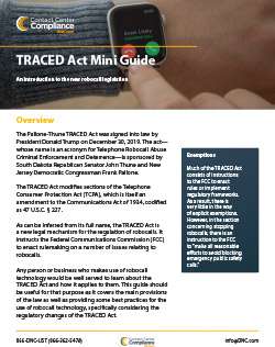 TRACED Act Mini Guide